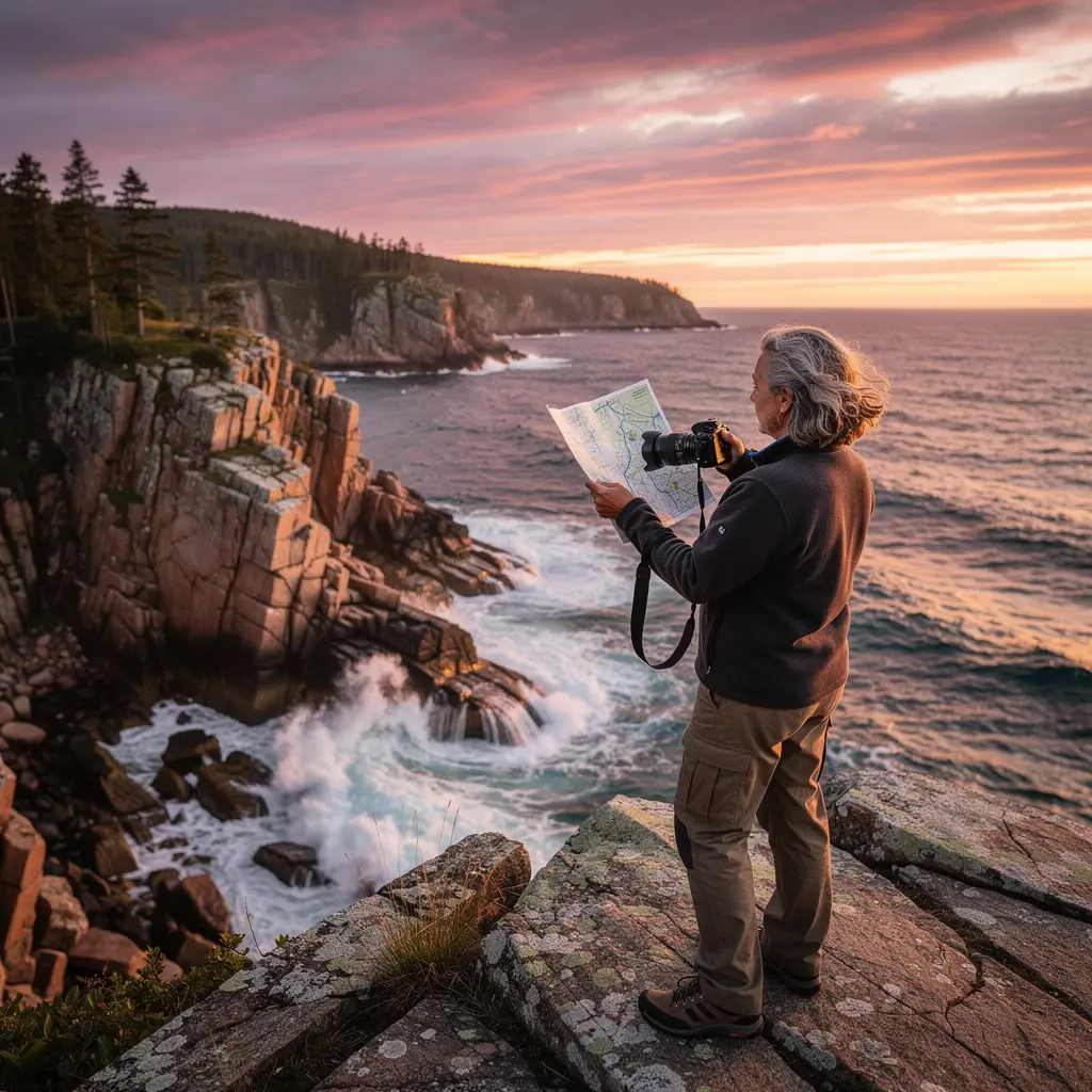 Rodzina pakująca plecaki przed wyjazdem na camping w naturze.